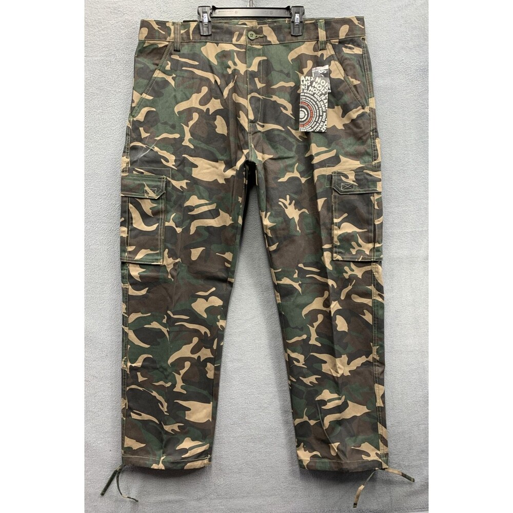 Vtg Noiz Baggy Winter Camo Cargo Pant Men 42x32 Skater Grunge Y2K VTG Dead Stock